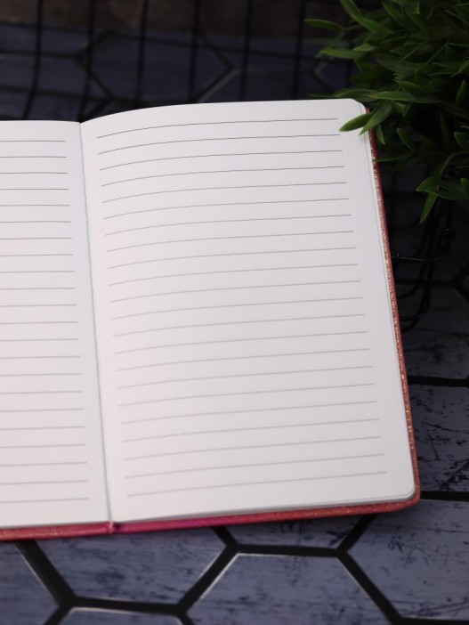 Блокнот плюшевый &quot;Mermaid&quot;, red, 14,5х21 см, плотность 80 гр. 