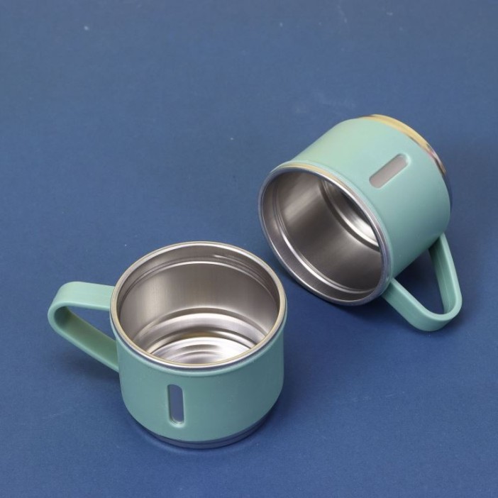 Набор из термоса и 2 чашек &quot;Classic&quot;, silver (500 ml) 