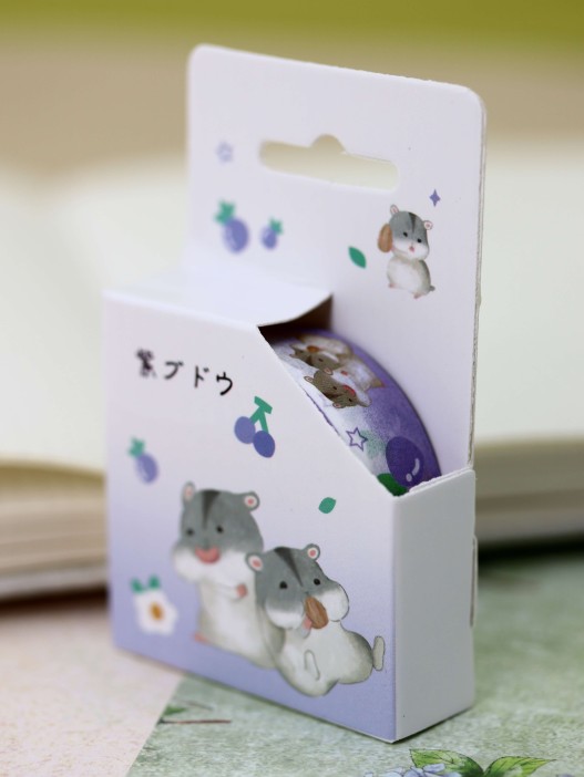 Декоративный скотч «Hamster», purple 