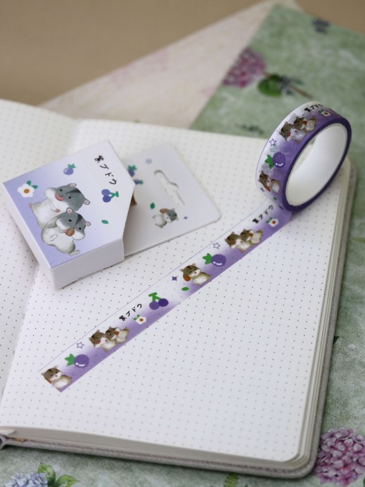 Декоративный скотч «Hamster», purple 