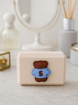 Контейнер для линз «Nice bear», beige