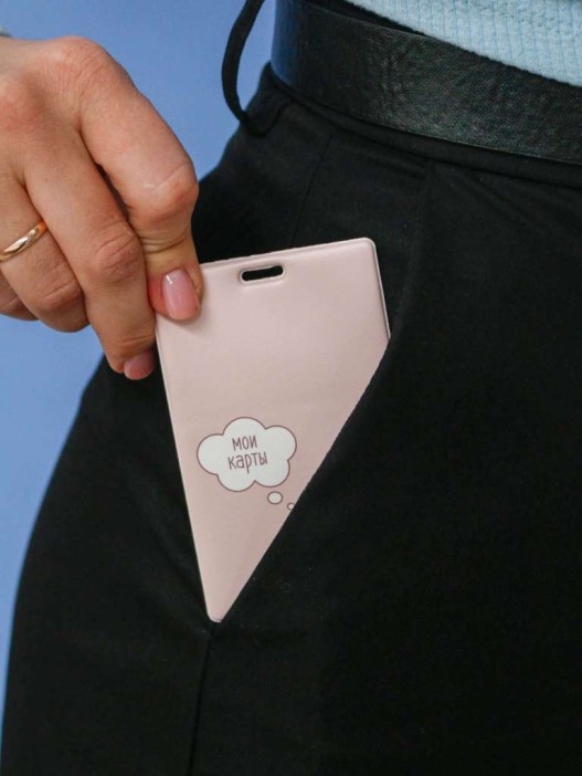 Держатель для карт «Cute cat» (6,5 х 10,4 см) 