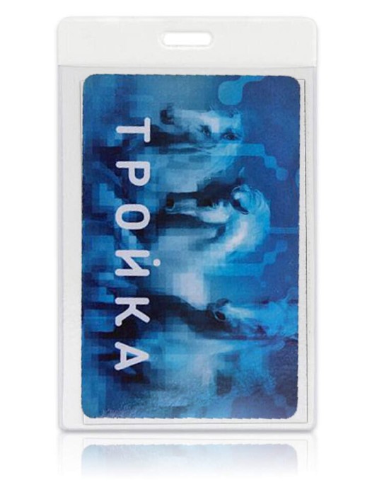 Держатель для карт "Влюблённый авокадо" (6,5 х 10,4 см) 