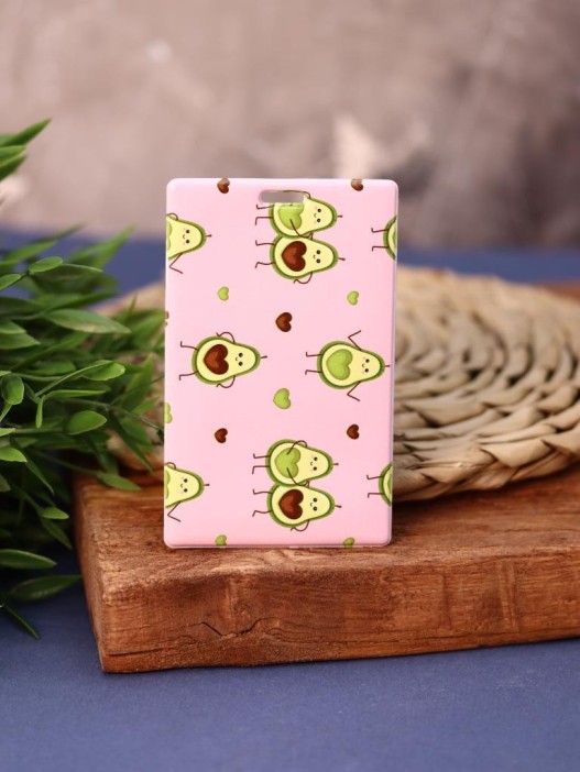Держатель для карт "Влюблённый авокадо" (6,5 х 10,4 см) 