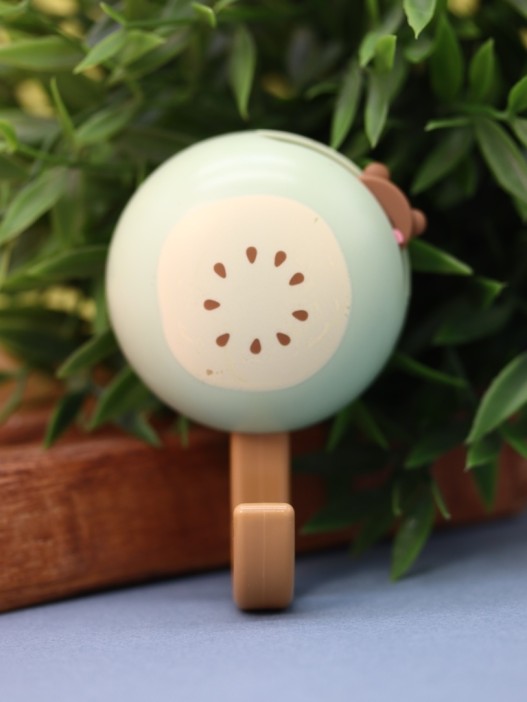 Крючок на липучке «Hello kiwi», green 