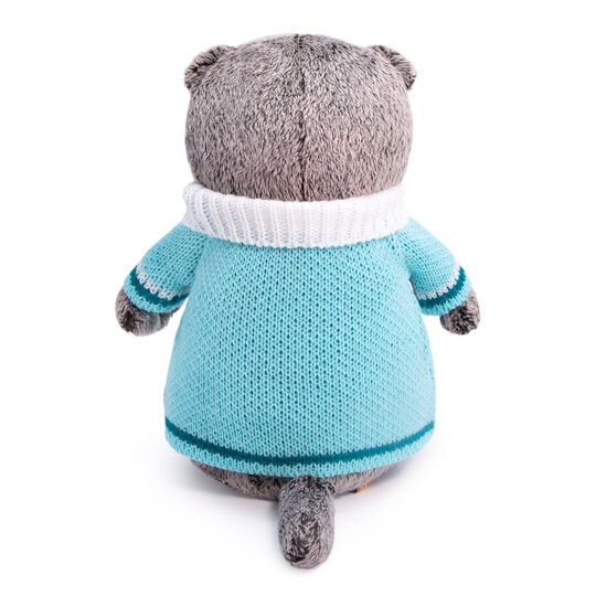 Мягкая игрушка "Басик в весеннем свитере" (22 см) 