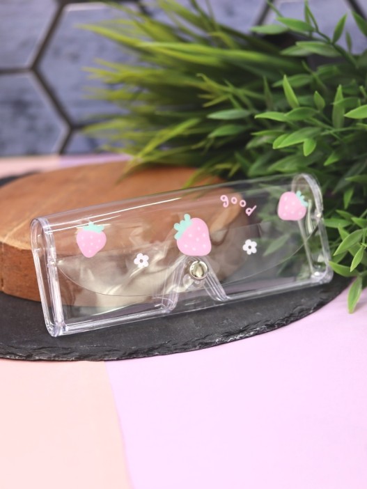 Чехол для очков GIRLY &quot;Strawberry&quot; 