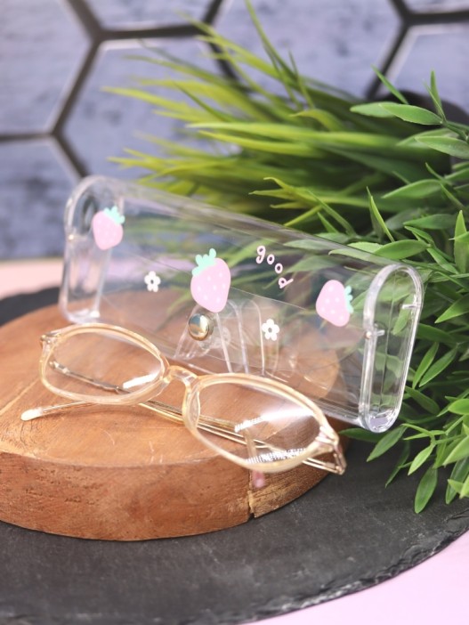 Чехол для очков GIRLY &quot;Strawberry&quot; 