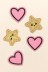 Набор термонашивок для одежды iLikeGift 5 шт. «Star love» 