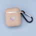 Чехол для airpods "Heart mini", brown 