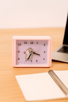 Часы-будильник «Funny dog», pink (13х10 см)