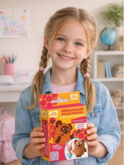 Воздушный пластилин. Набор для творчества. Союзмультфильм. Винни-Пух. Винни-Пух и Пятачок