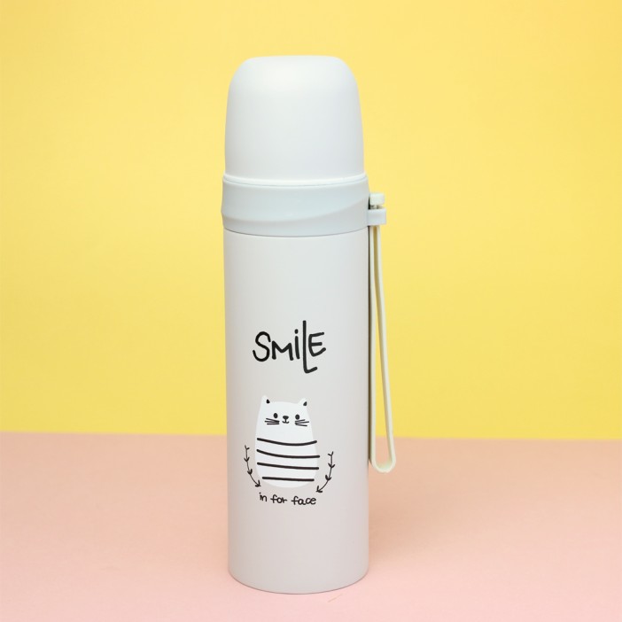 B-HS-6729-Z ТЕРМОС &quot;Smile&quot; cat 500ml 