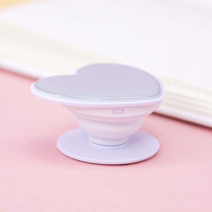 Попсокет &quot;Heart&quot;, gray 