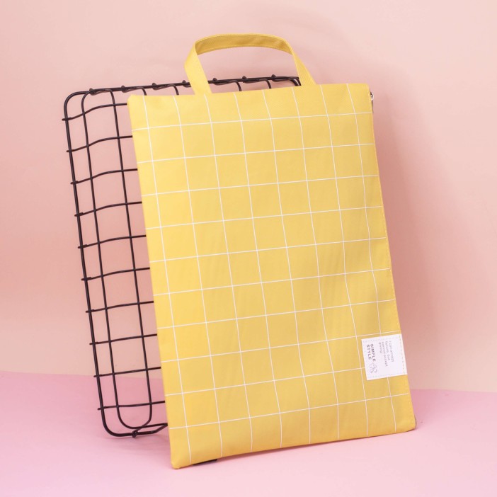 Папка для документов (A4) "Textile", yellow 