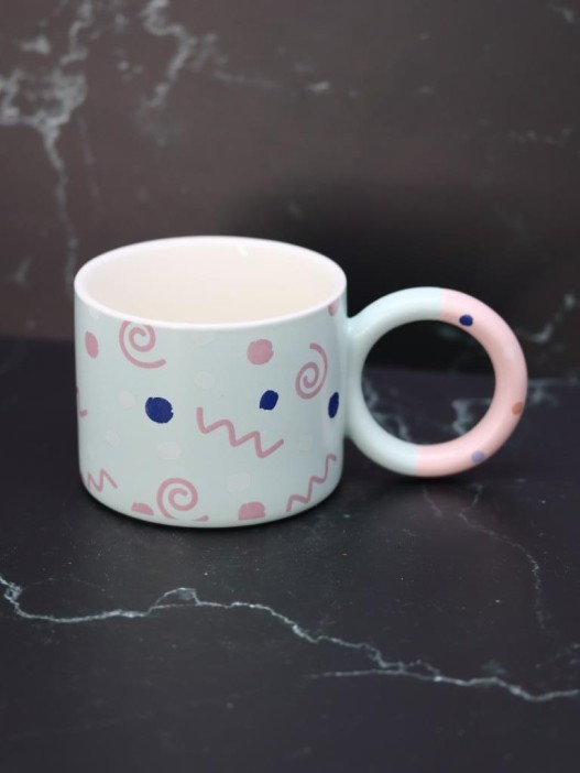 Кружка «Geometric style», green (390 ml) 