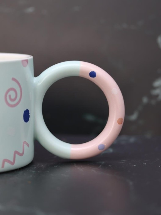 Кружка «Geometric style», green (390 ml) 