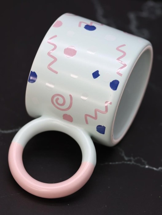 Кружка «Geometric style», green (390 ml) 