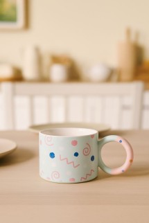 Кружка «Geometric style», green (390 ml)