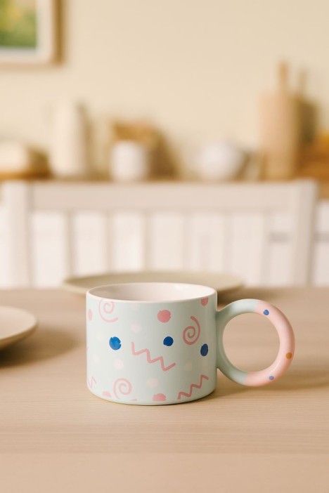 Кружка «Geometric style», green (390 ml) 