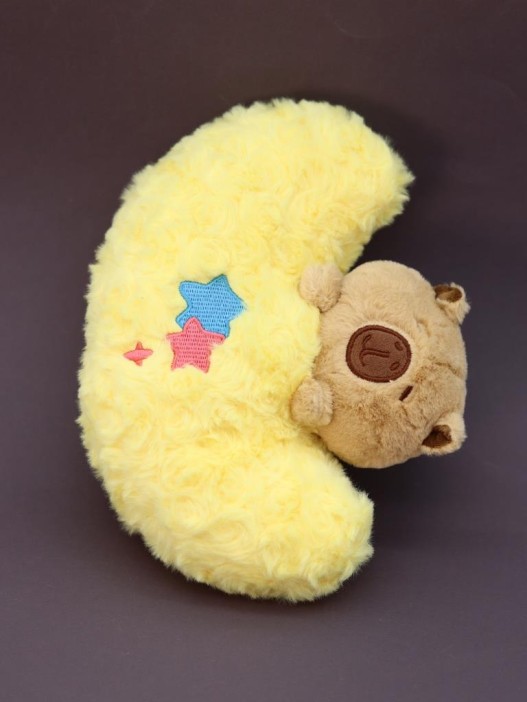 Мягкая игрушка &quot;Capybara moon&quot;, mix, 17 см 