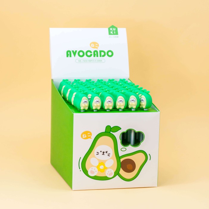 Ручка "Avocado cat", mix 