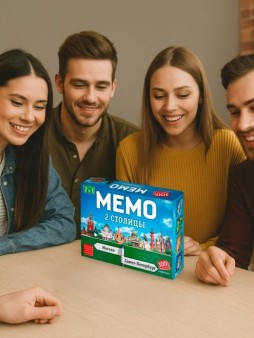 Мемо 2 в 1 "Две Столицы" (100 карточек)