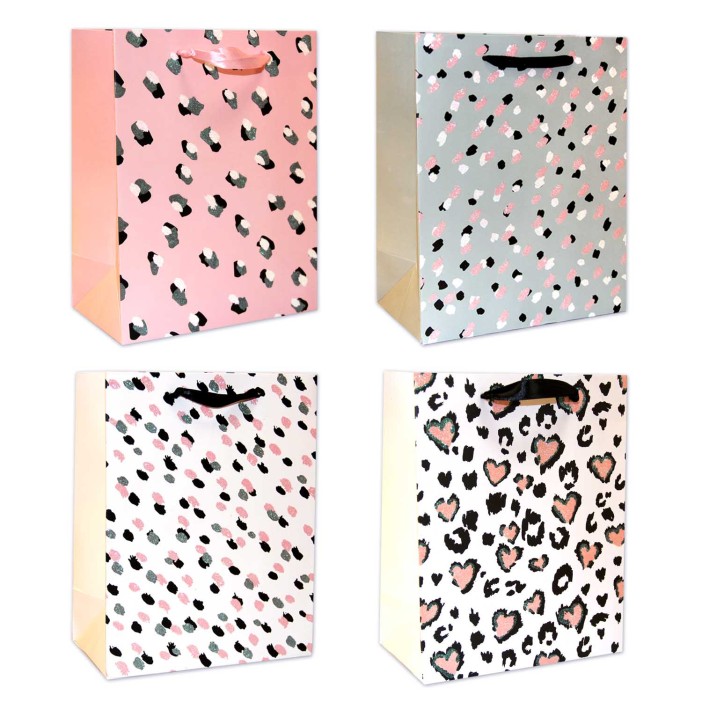 Пакет подарочный люкс (S) «Мазки краски», (18*23*10) 