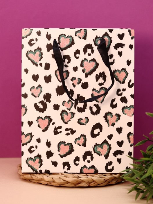 Пакет подарочный люкс (S) «Мазки краски», (18*23*10) 