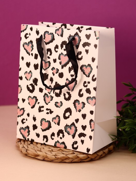 Пакет подарочный люкс (S) «Мазки краски», (18*23*10) 