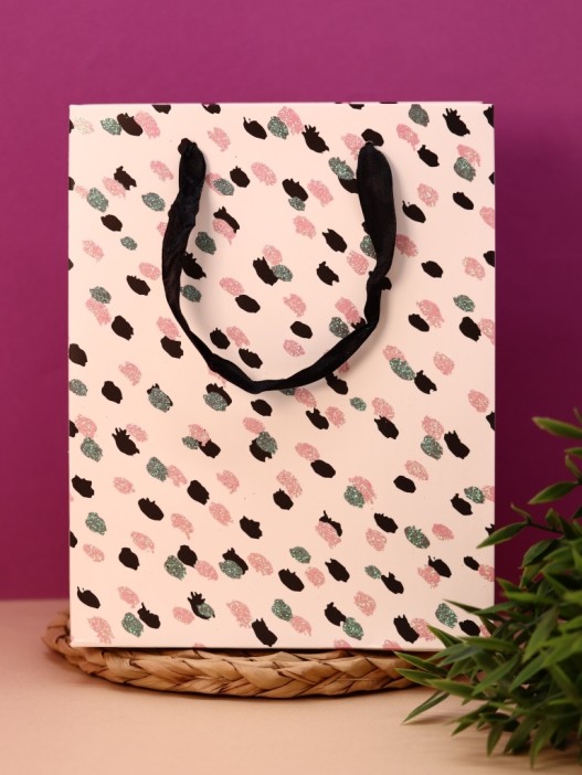 Пакет подарочный люкс (S) «Мазки краски», (18*23*10) 