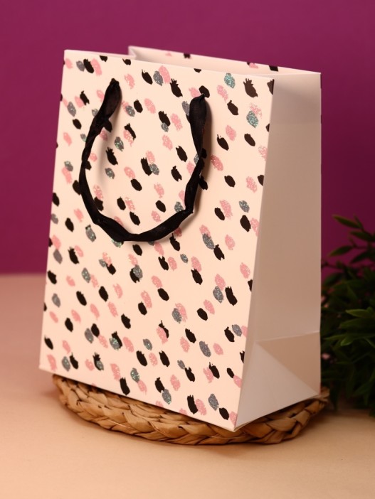 Пакет подарочный люкс (S) «Мазки краски», (18*23*10) 