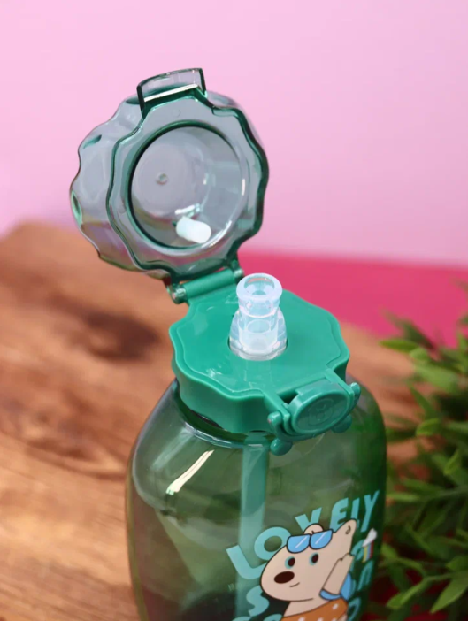 Бутылка «Lovely fashion», green (650 мл) 