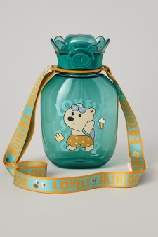 Бутылка «Lovely fashion», green (650 мл)