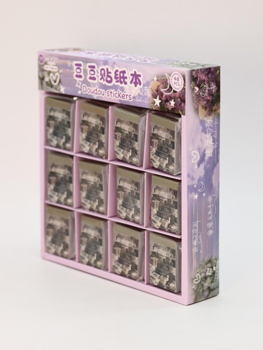 Наклейки &quot;Cozy atmosphere&quot;, brown (3,5*5см) 