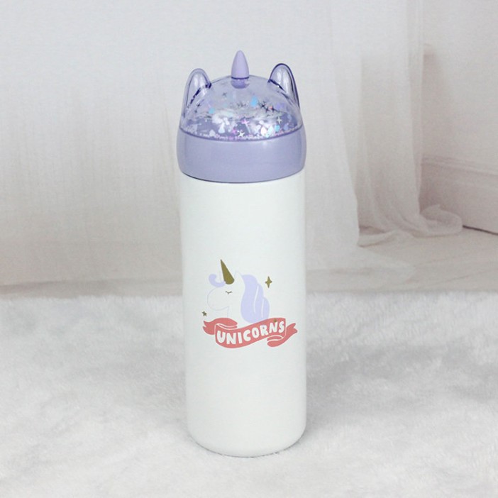 Термос &quot;Unicorn head&quot;, white (330 мл) 