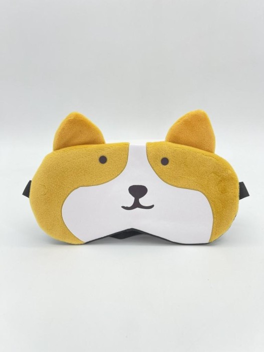 Маска для сна "Corgi face" 
