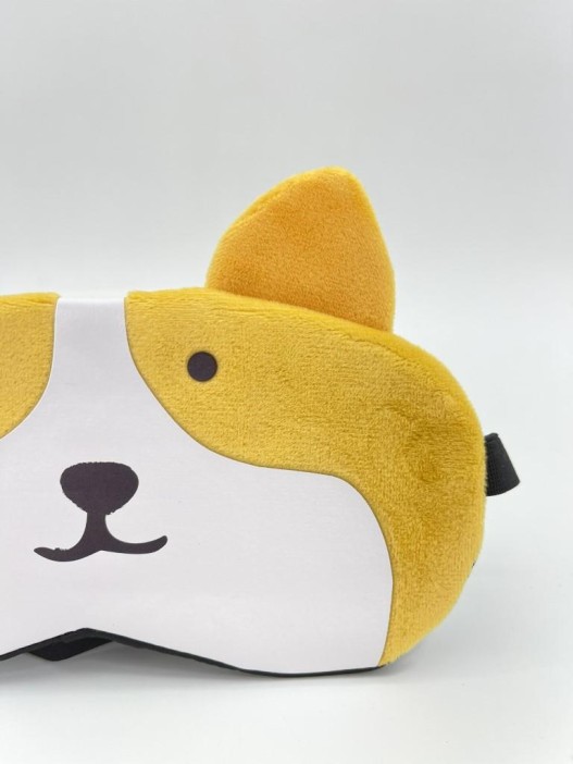 Маска для сна "Corgi face" 