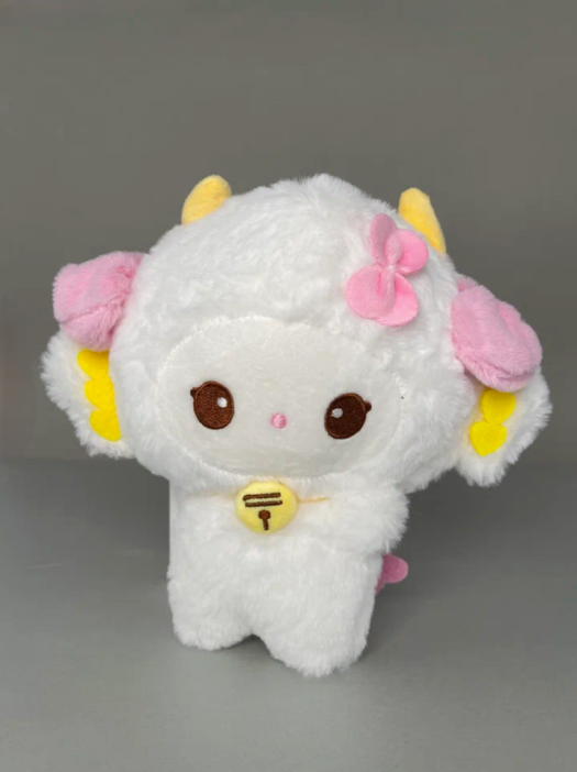 Мягкая игрушка &quot;LAMA bow&quot;, pink, 20 см 