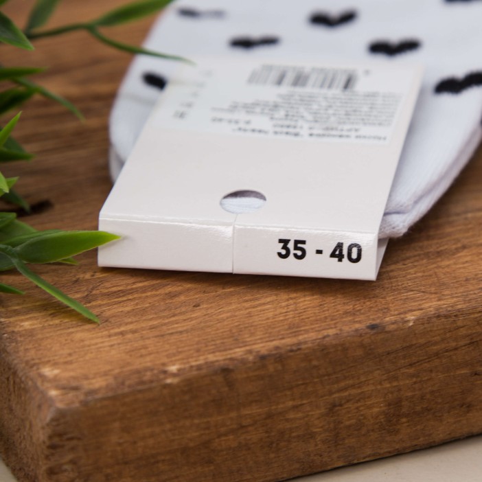 Носки женские &quot;Black hearts&quot;, р. 35-40 