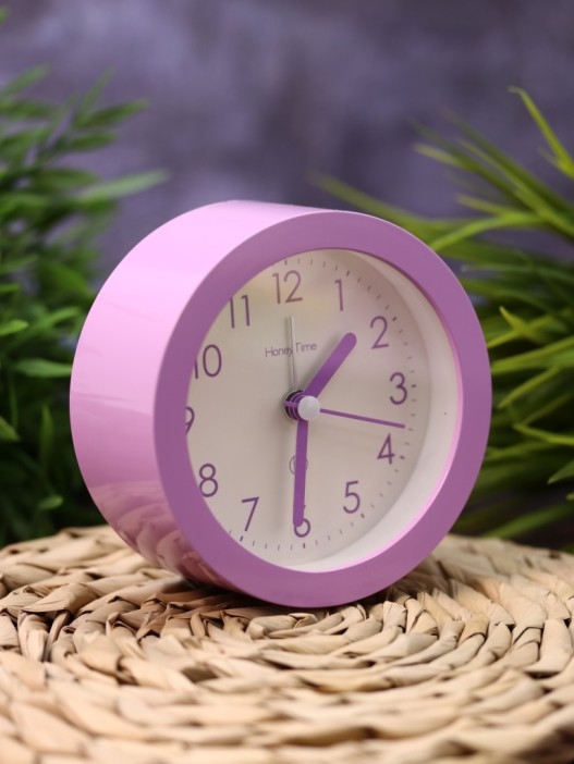 Часы-будильник «Style», violet (4,7х10 см) 