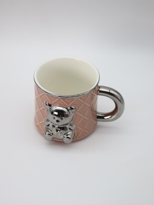 Кружка «Silver bear», peach (400 ml) 