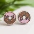 Серьги ECO из дерева TWO DONUTS 