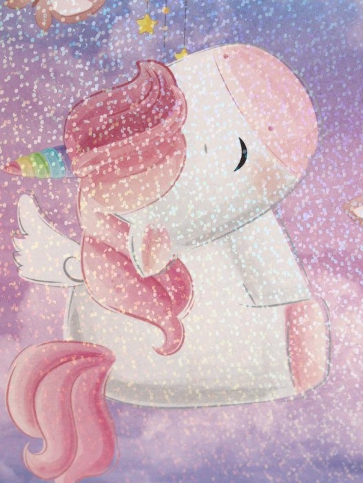 Блокнот (А5) &quot;Unicorn in the sky&quot;, purple (14.5*21) 