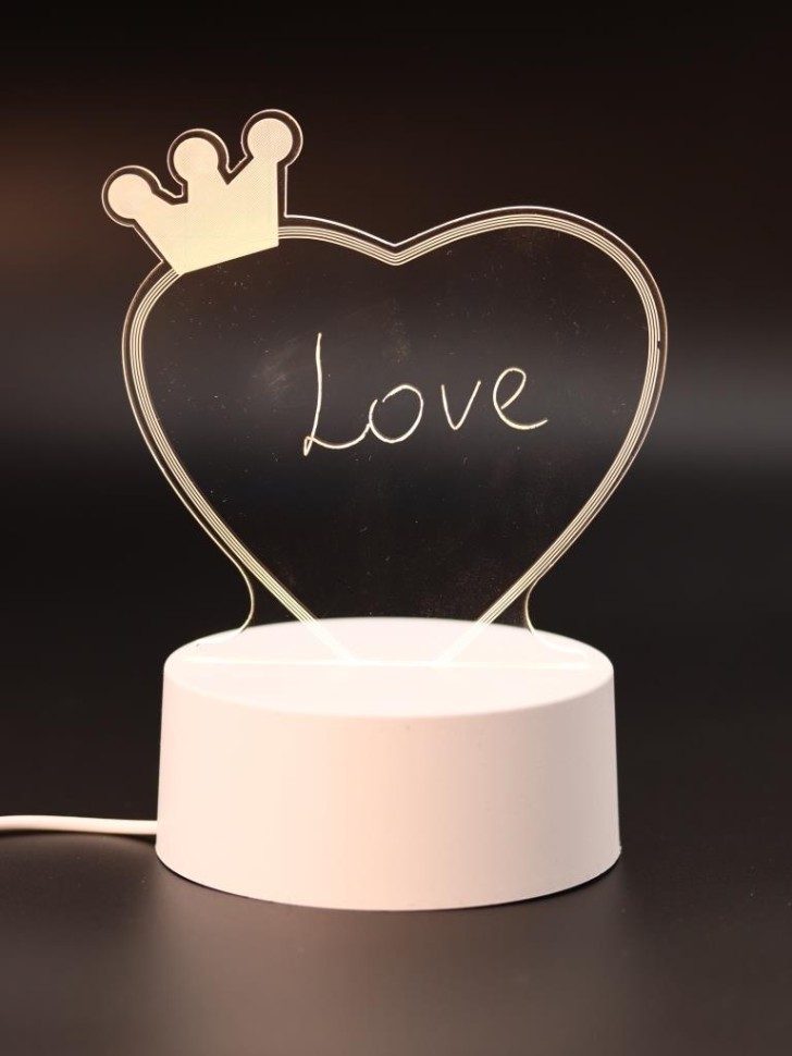 Ночник iLikeGift с маркером "Корона", USB (9х18 см)