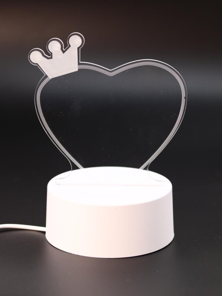 Ночник iLikeGift с маркером "Корона", USB (9х18 см)