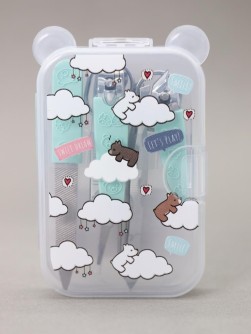 Маникюрный набор "Many cloud", blue