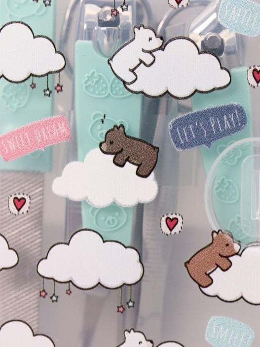 Маникюрный набор &quot;Many cloud&quot;, blue 