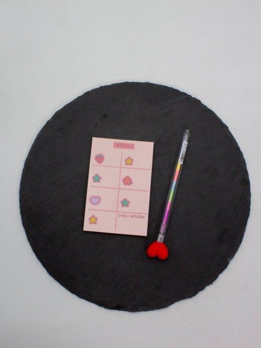Блок для заметок "Cute daily review", 50 л. 8*12 см