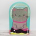 Подарочный пакет &quot;Cat in space&quot; (32*26*10) 